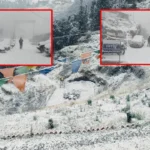 उत्तराखंड में बारिश-बर्फबारी: सफेद चादर में लिपटे पहाड़, चकराता से मुखबा तक दिखा खूबसूरत नज़ारा, झूमे सैलानी