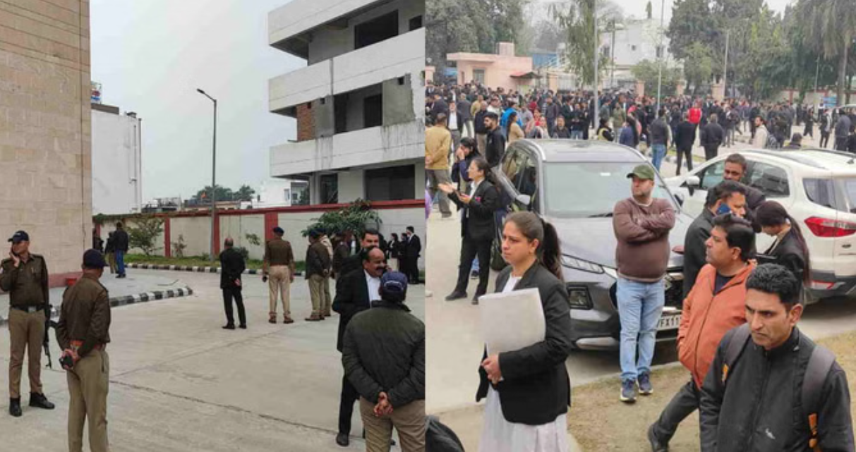 देहरादून कोर्ट को बम से उड़ाने की धमकी, मौके पर पहुंची पुलिस टीम, खुफिया एजेंसियां अलर्ट