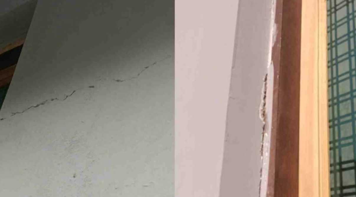 निर्माण के दौरान हो रहे विस्फोट से भटवाड़ी में पांच भवनों में आई दरारें, लोगों में दहशत