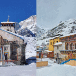 मौसम मेहरबान; चांदी जैसी चमकी बदरी-केदार और गंगोत्री की पहाड़ियां, तस्वीरों में देखें मनमोहक नजारा