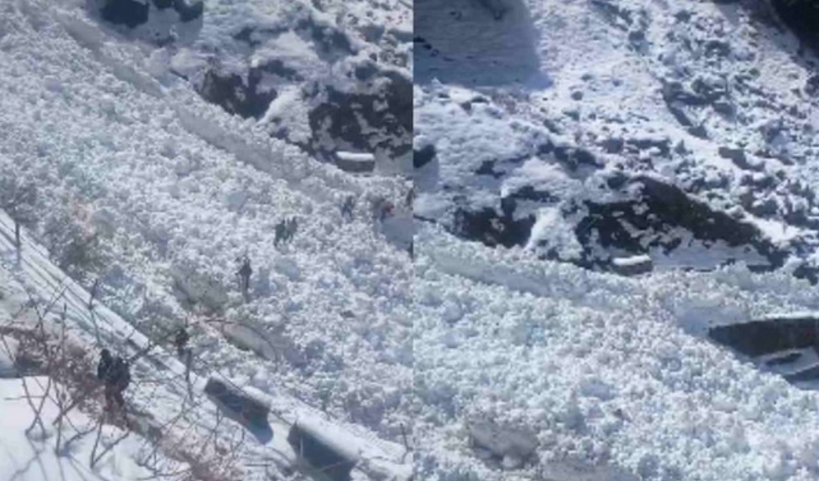 केदारनाथ पैदल मार्ग पर टूटा थारू ग्लेशियर, यहां यात्रा तैयारियों में लगे थे मजदूर और कर्मचारी