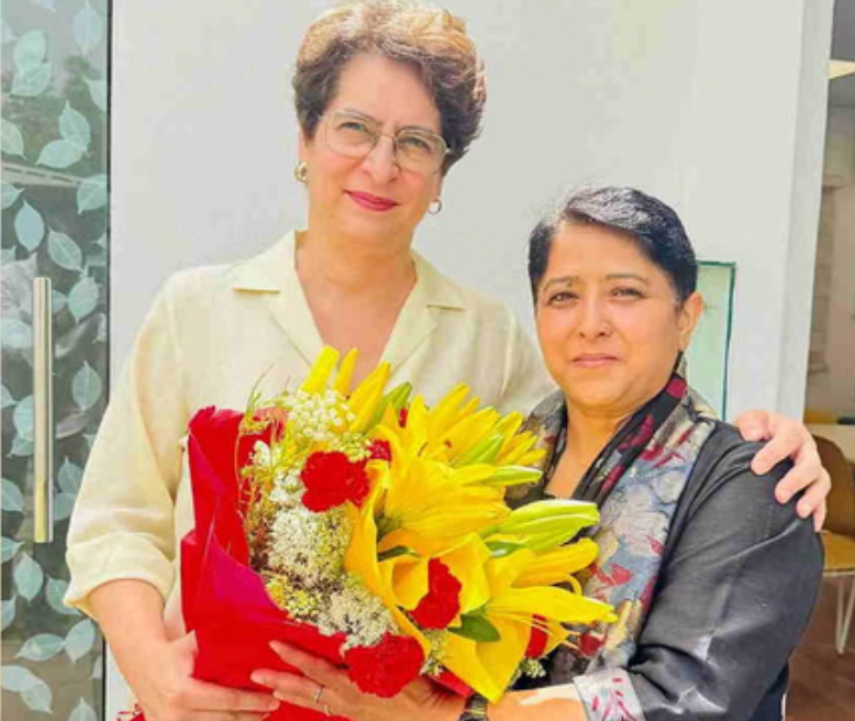 कांग्रेस प्रदेश अध्यक्ष ज्योति रौतेला ने की प्रियंका गांधी से की मुलाकात, चुनाव रणनीति पर चर्चा